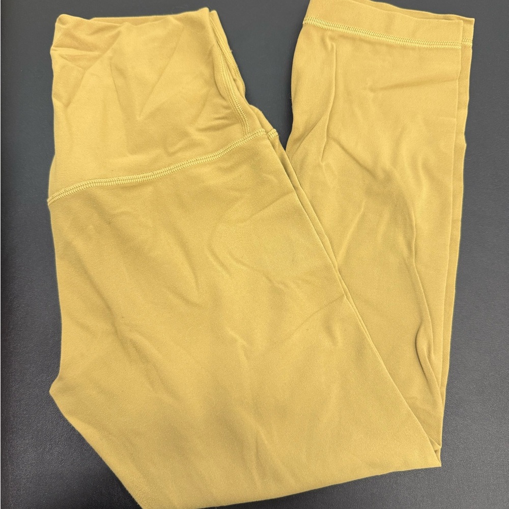 Lululemon align mustard leggings